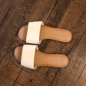 Old Navy Faux-Leather Slide Sandals